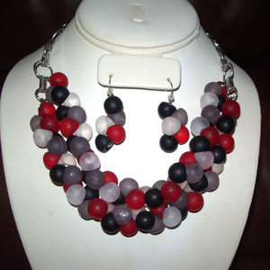 Jewelry - Necklace and Earrings one of it's kind